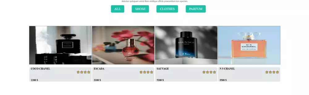 موقع E_Commerce لعرض المنتاجات وشراءها من خلال الموقع