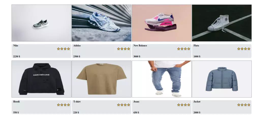 موقع E_Commerce لعرض المنتاجات وشراءها من خلال الموقع