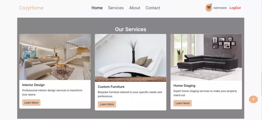 خدمة تصميم واجهات موقع ويب احترافية