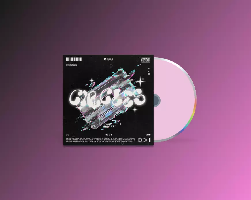 تصميم غلاف ألبوم موسيقي مميز يعكس هويتك الفنية