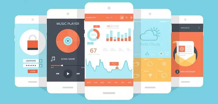 برمجة وتصميم تطبيقات الموبايل