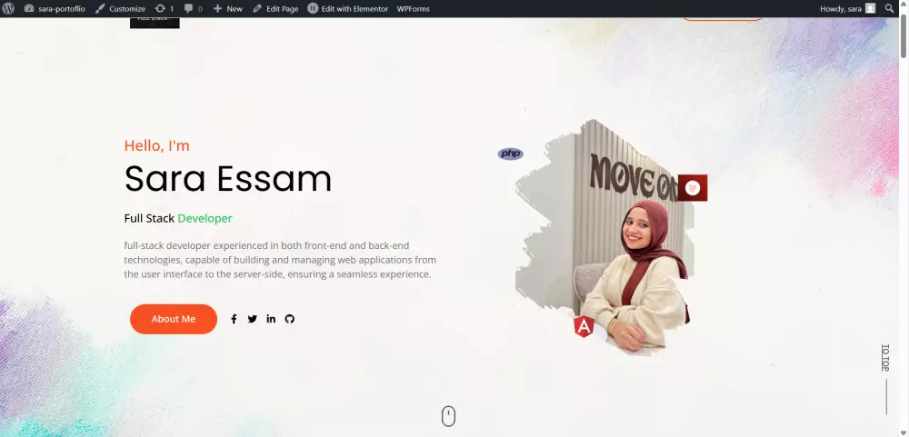 صميم وبرمجة صفحة هبوط احترافية