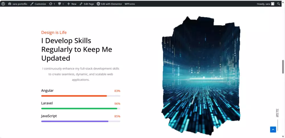 صميم وبرمجة صفحة هبوط احترافية