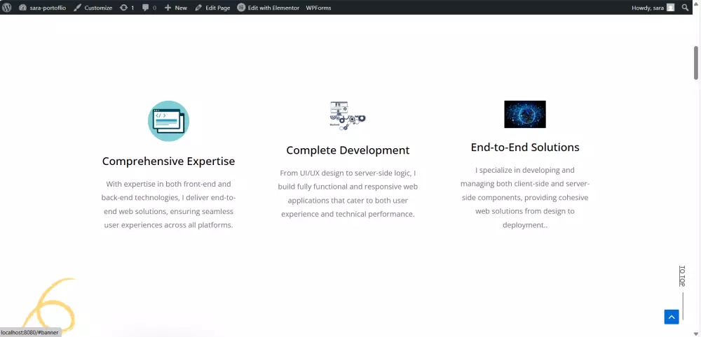 صميم وبرمجة صفحة هبوط احترافية