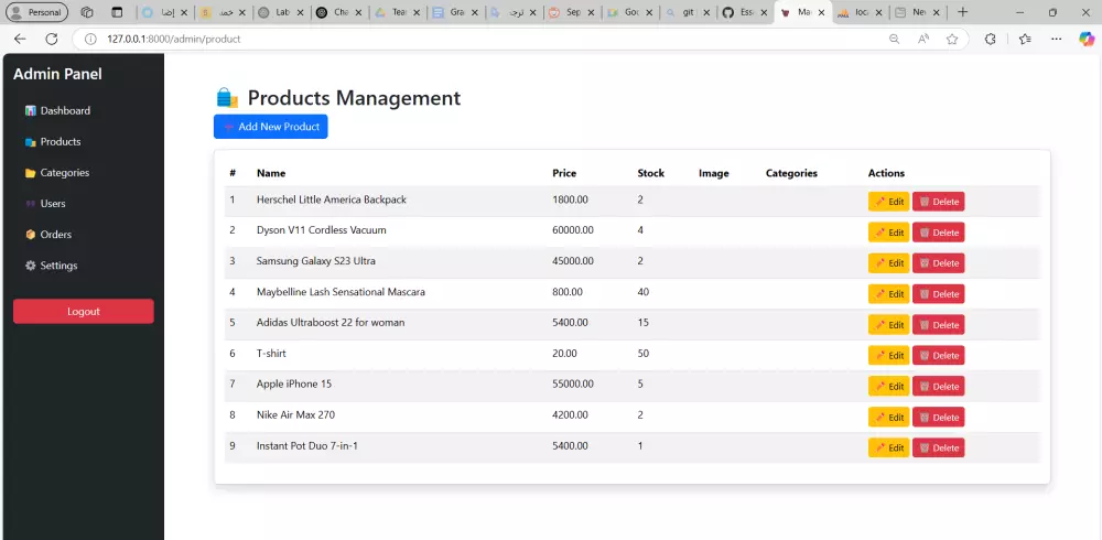 إنشاء واجهة برمجية (API) متكاملة باستخدام Laravel لأي مشروع ويب