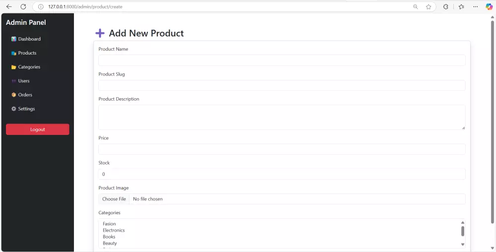 إنشاء واجهة برمجية (API) متكاملة باستخدام Laravel لأي مشروع ويب