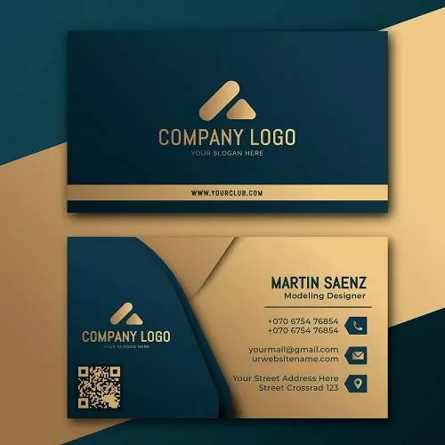 تصميم كرت عمل شخصي  جاهز على الطباعه