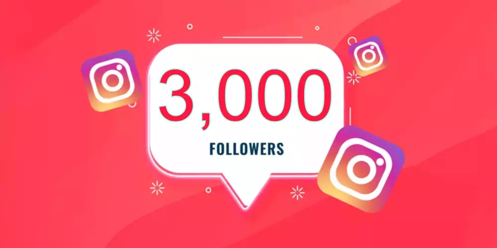 3000 متابع لأي حساب انستغرام Instagram