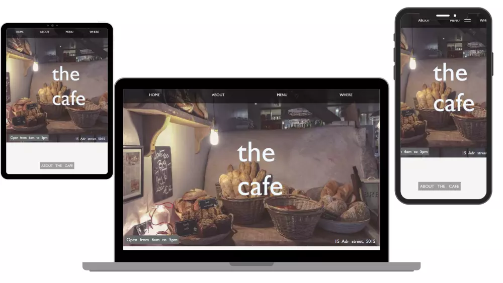 عمل موقع الكتروني متجاوب مع جميع الشاشات