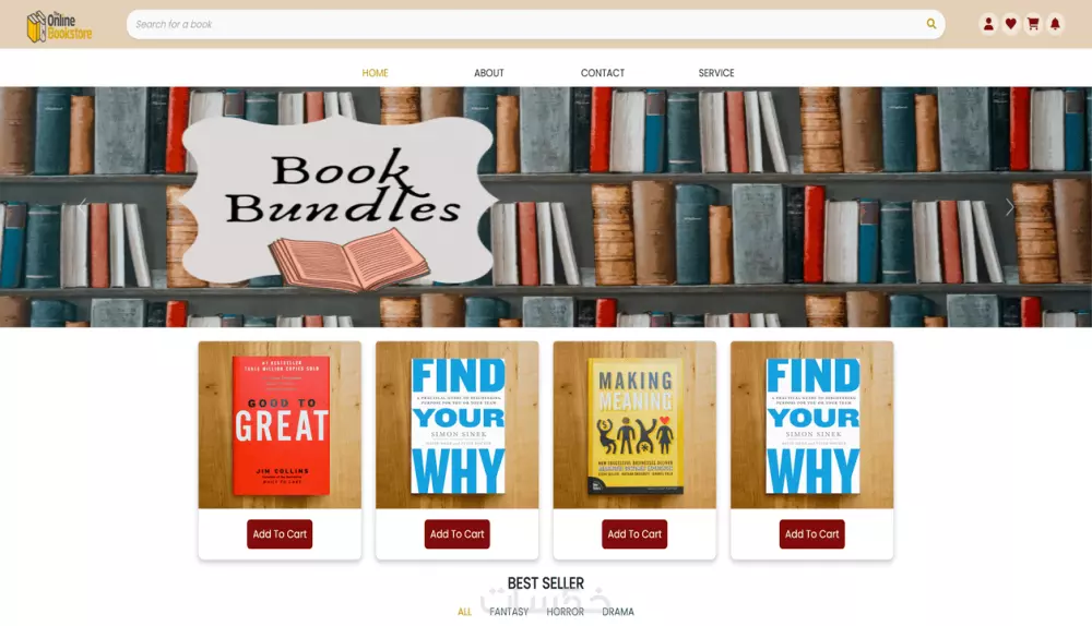 تطوير صفحات ويب تفاعلية باستخدام HTML وCSS وJavaScript وBoot