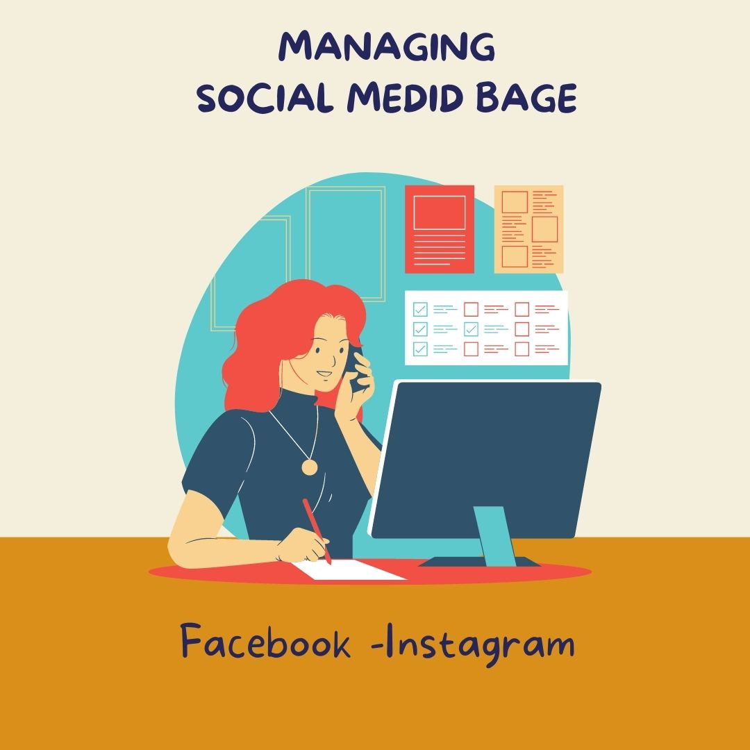 إدارة صفحة سوشيال ميديا( فيسبوك- انستغرام)