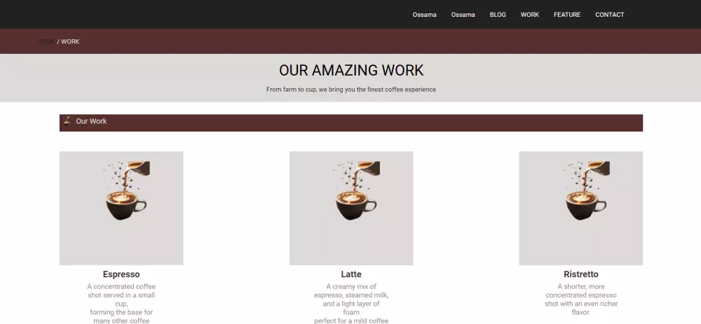 تصميم صفحة ويب احترافية ومتجاوبة باستخدام HTML5, CSS3, Tailwind CSS, JavaScript