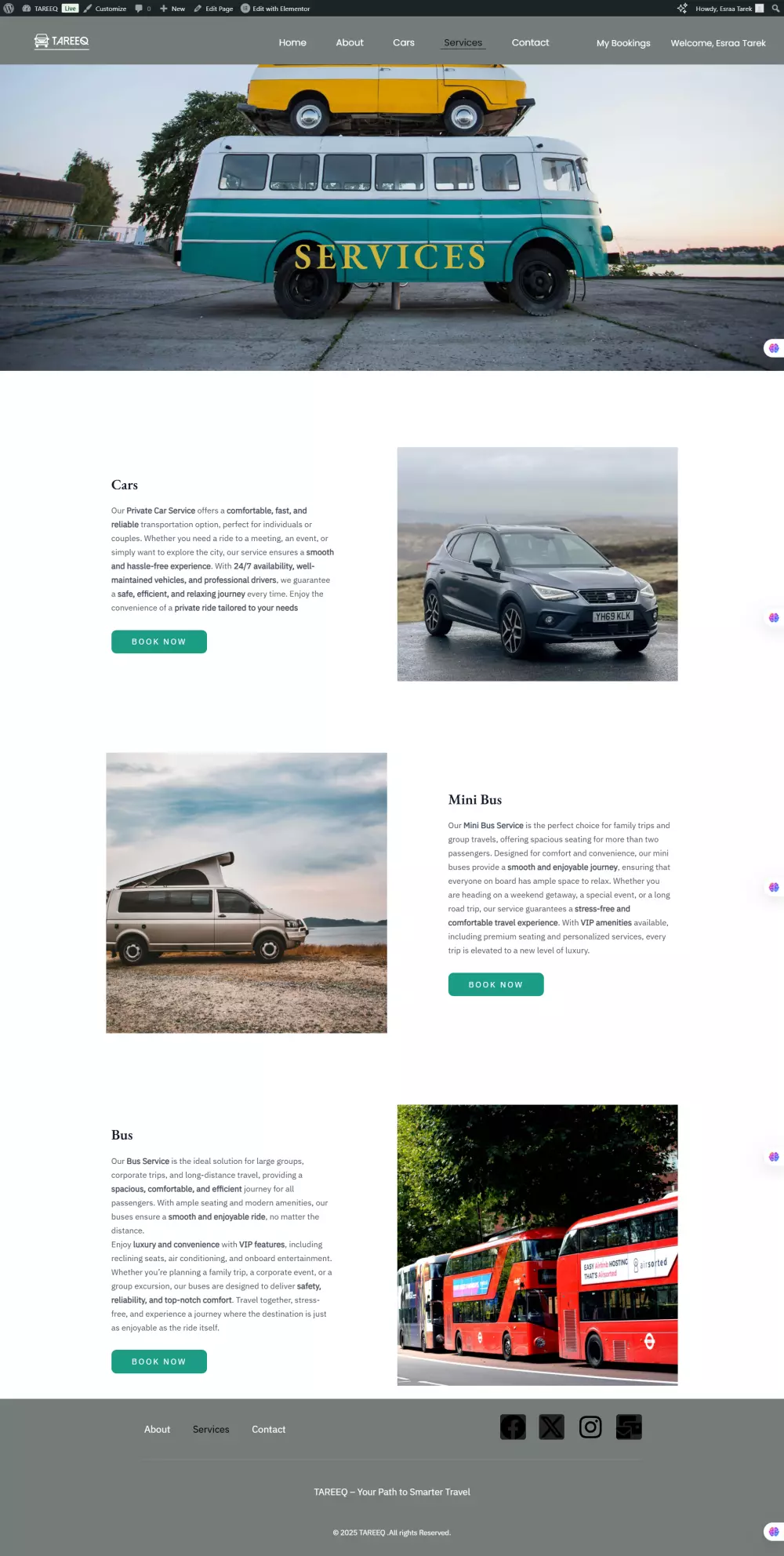 تصميم صفحة هبوط ووردبريس احترافية بسعر مناسب