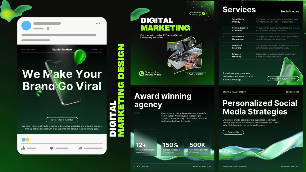 تصاميم سوشيال ميديا احترافية