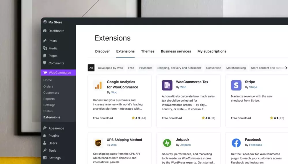 إدخال المنتجات على موقع ووردبريس ومتجر ووكومرس