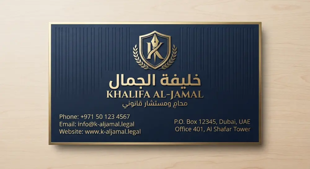 تصميم كارت شخصي احترافي