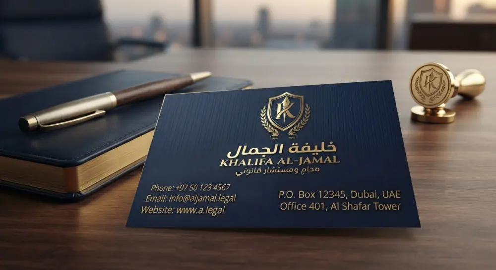 تصميم كارت شخصي احترافي
