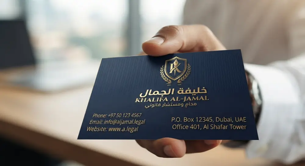 تصميم كارت شخصي احترافي