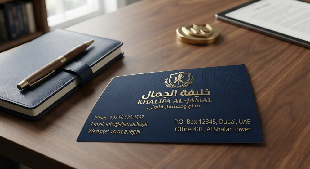 تصميم كارت شخصي احترافي
