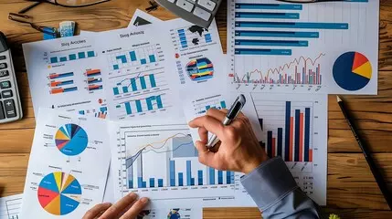 تحليل البيانات باستخدام برنامج مايكروسوفت اكسيل وعرضها بصورة بسيطة للمساعدة فى اتخاذ القرار.