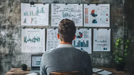 تحليل البيانات باستخدام برنامج مايكروسوفت اكسيل وعرضها بصورة بسيطة للمساعدة فى اتخاذ القرار.