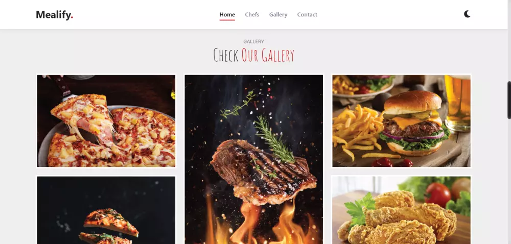 صفحة هبوط Landing Page جذابة لمطعم باستخدام HTML | CSS