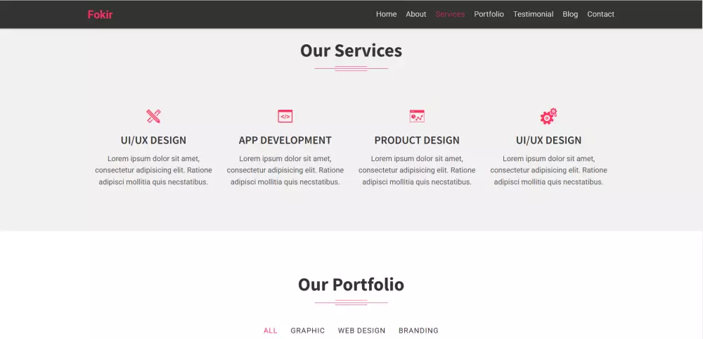 صفحة شخصية لعرض اعمالك Portfolio باستخدام HTML | CSS