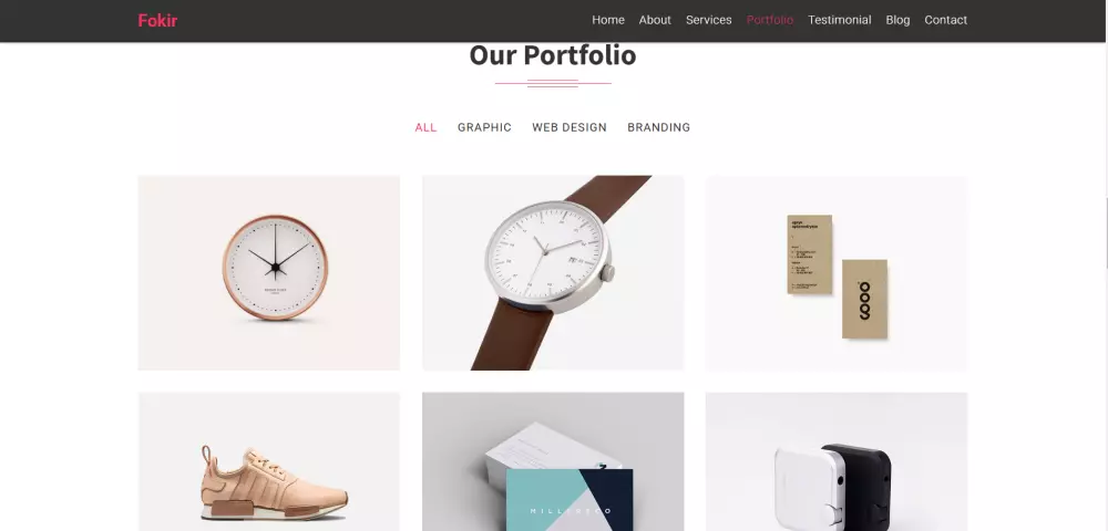 صفحة شخصية لعرض اعمالك Portfolio باستخدام HTML | CSS
