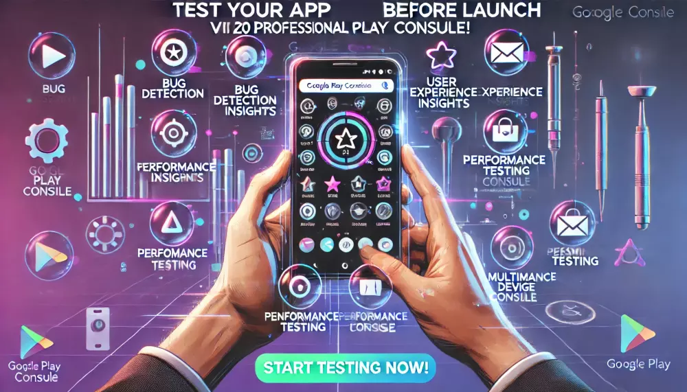 خدمة اختبار تطبيقات Android/iOS عن طريق 12 مختبر