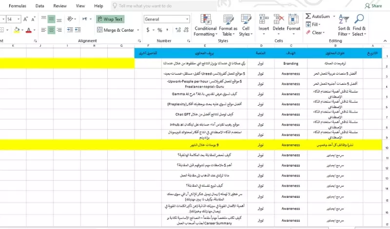إنشاء خطة محتوى احترافية لحسابك على انستقرام