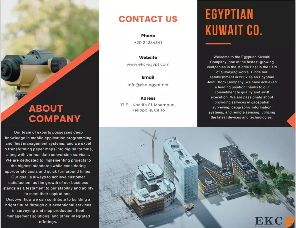 إعداد وتصميم الملف التعريفي للشركات (Company Profile)