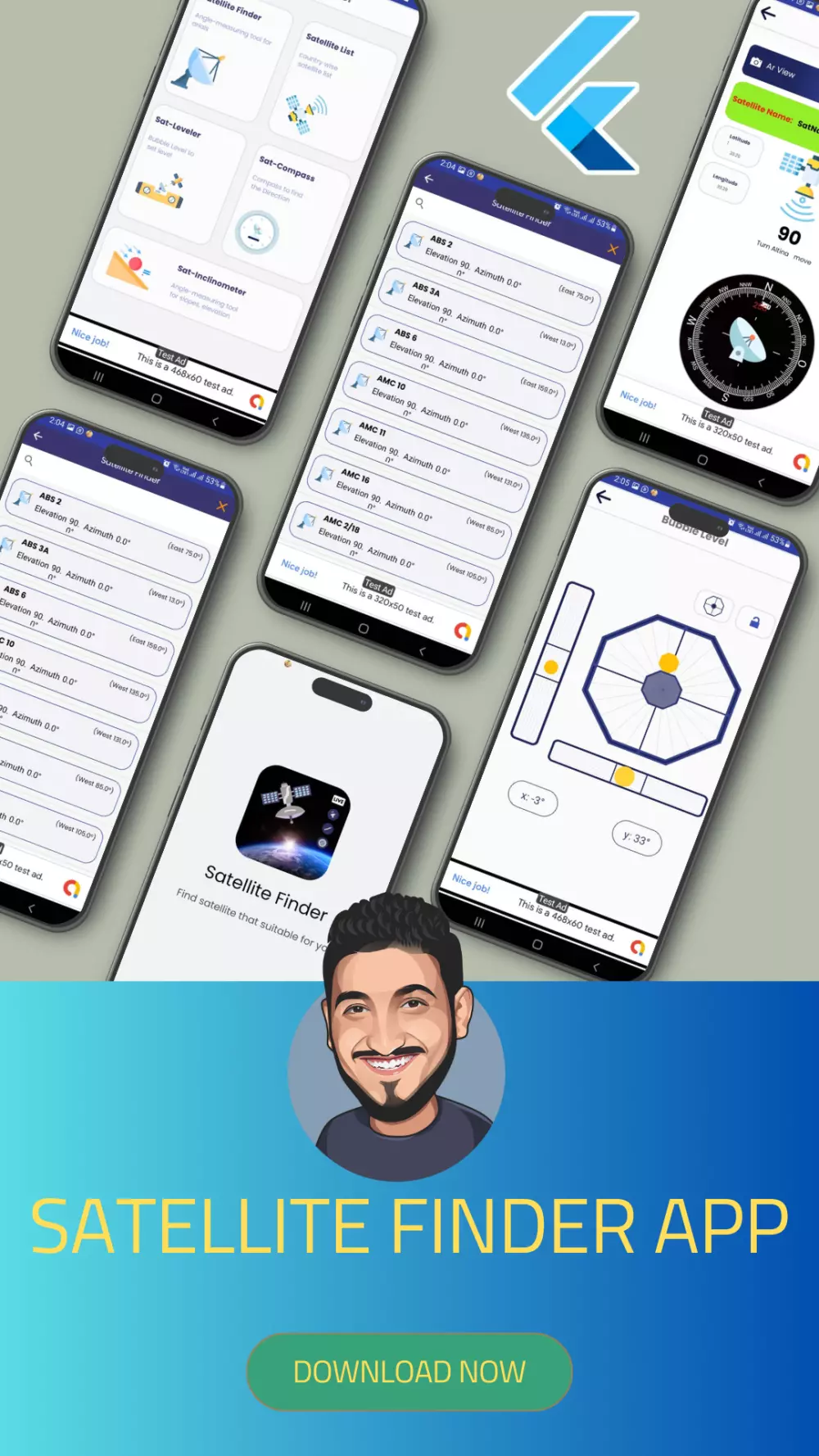 سوف اقوم بعمل ريسكين للتطبيقات flutter وnative