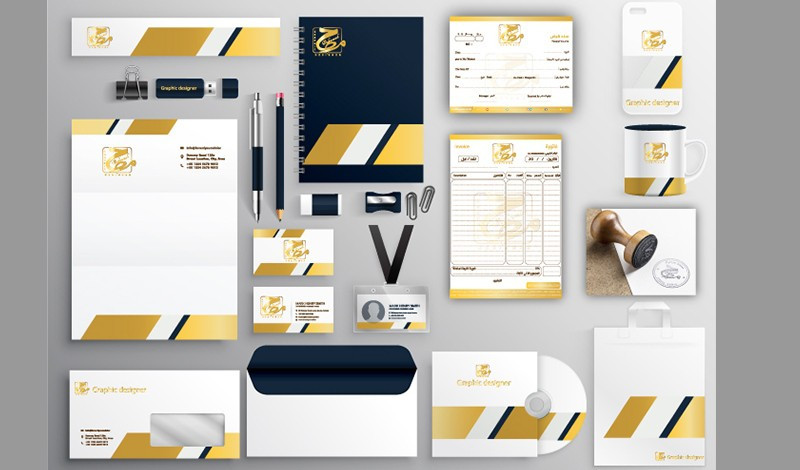 تصميم هويه بصريه متكامله تصميم شعارات