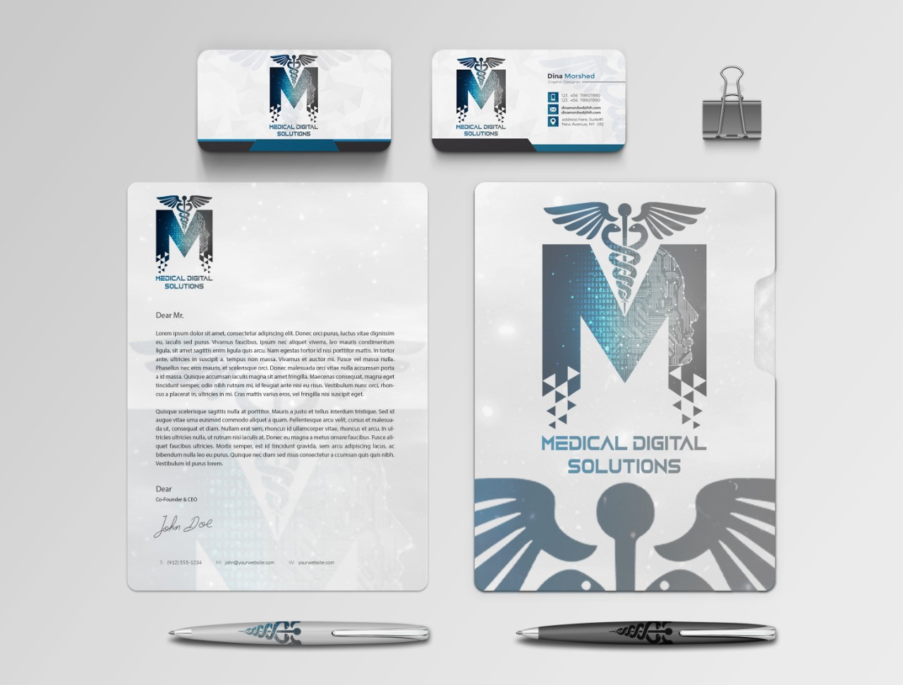 تصميم هويه بصريه متكامله تصميم شعارات