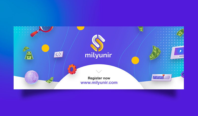 تصميم كوفر (غلاف) فيسبوك + صورة البروفايل بإحترافية عالية