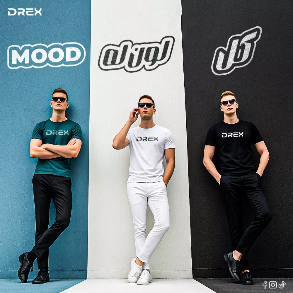 من اللوجو لحد التصاميم الجاهزة للطباعة – خدمة متكاملة لبراند تيشيرتاتك