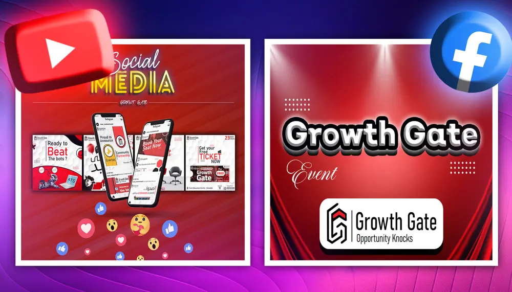 تصميم منشورات جذابة وذات أثر  تصميمي احترافي لمنصاتك