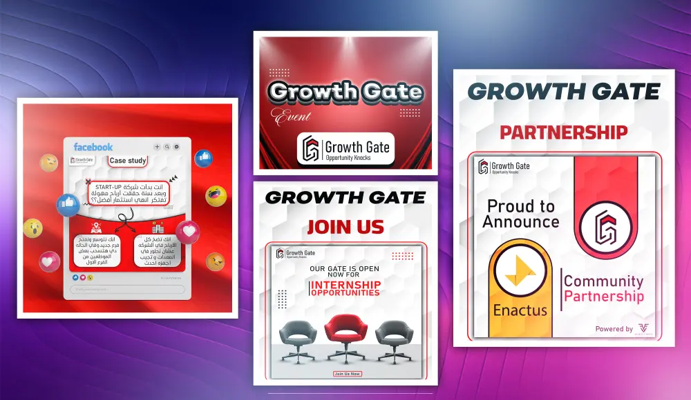 تصميم منشورات جذابة وذات أثر  تصميمي احترافي لمنصاتك