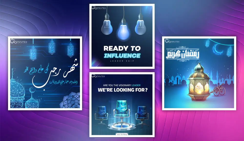 تصميم منشورات جذابة وذات أثر تصميمي احترافي لمنصاتك