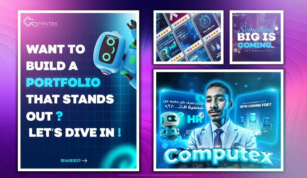 تصميم منشورات جذابة وذات أثر تصميمي احترافي لمنصاتك