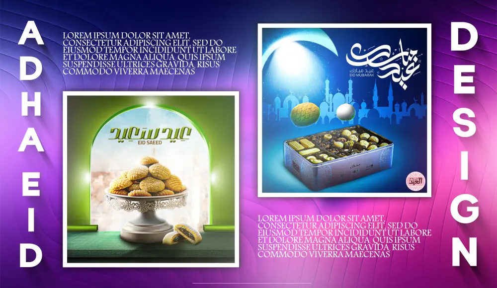 تصميم منشورات جذابة وذات أثر  تصميمي احترافي لمنصاتك