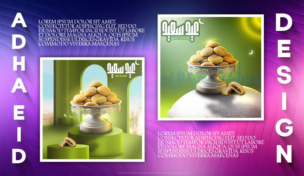 تصميم منشورات جذابة وذات أثر  تصميمي احترافي لمنصاتك