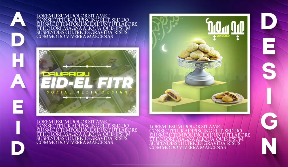 تصميم منشورات جذابة وذات أثر  تصميمي احترافي لمنصاتك