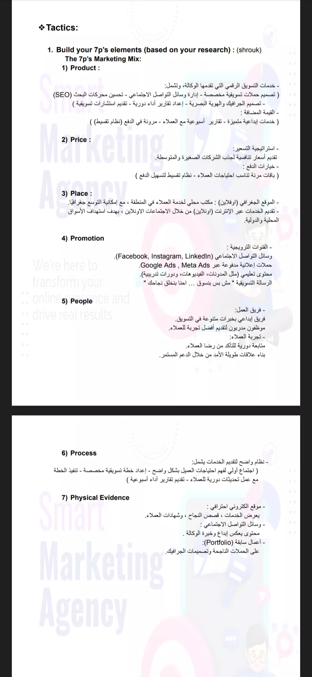 "وضع استراتيجية تسويق احترافية تضمن نجاح مشروعك وزيادة مبيعاتك"