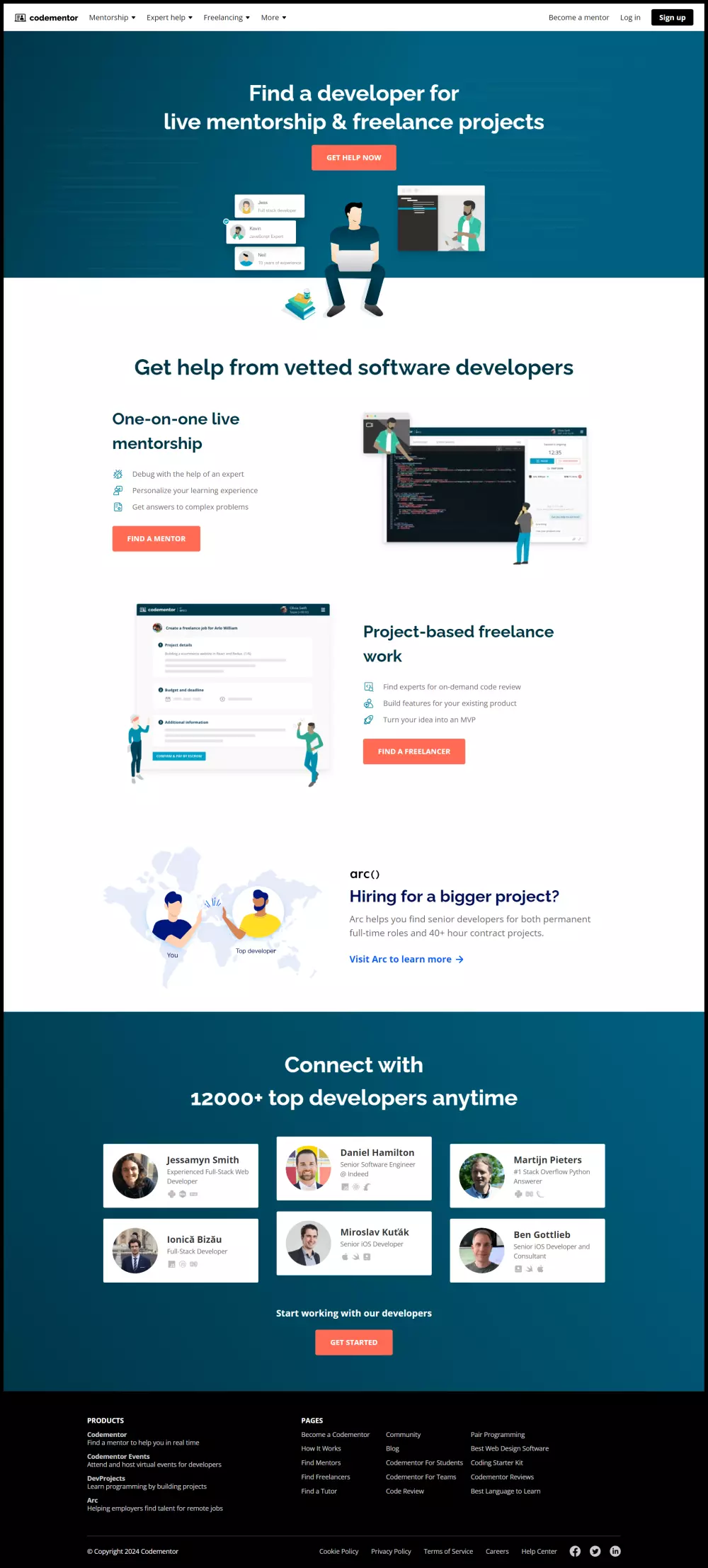 تصميم وإنشاء موقعا إلكترونيا باستخدام HTML و CSS و JavaScript