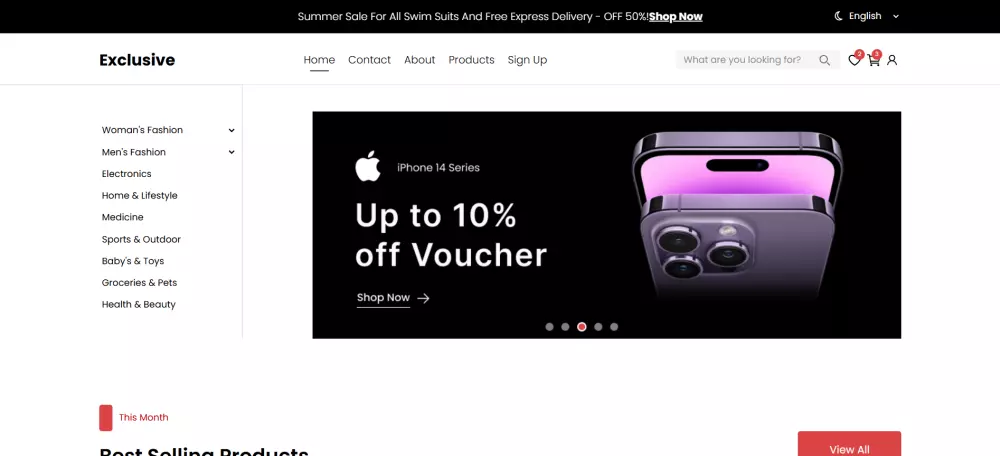 تصميم وإنشاء موقعا إلكترونيا بإستخدام React js و Tailwind