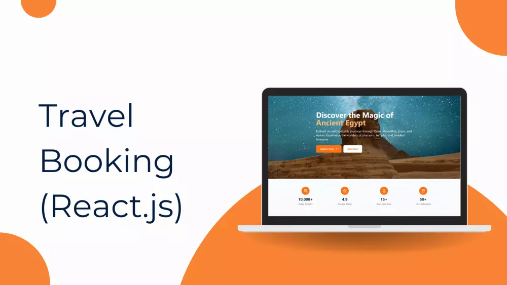 تصميم وتطوير موقع باستخدام react.js