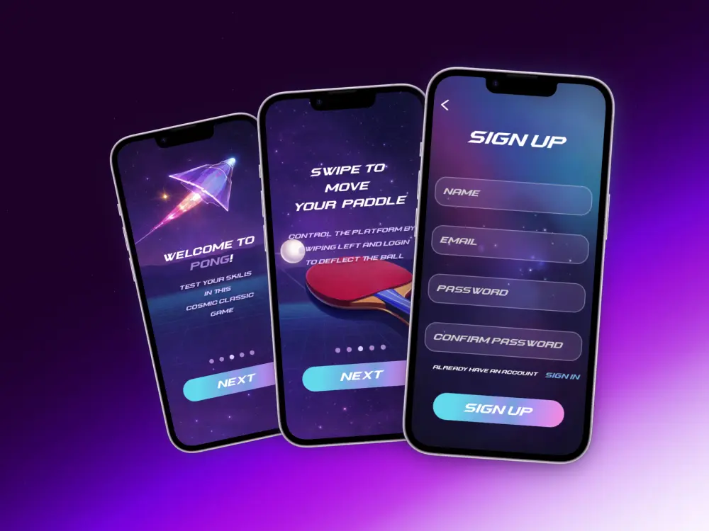 تصميم تجربة مستخدم (UX) واجهات (UI) إبداعية لتطبيقك الذكي