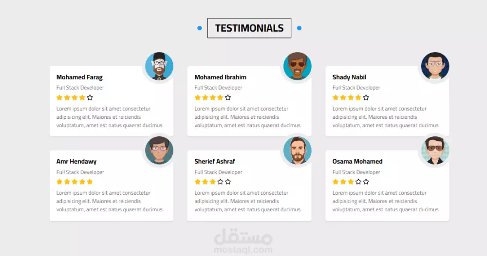 انشاء صفحات هبوط (landing page) باستخدام  html css js