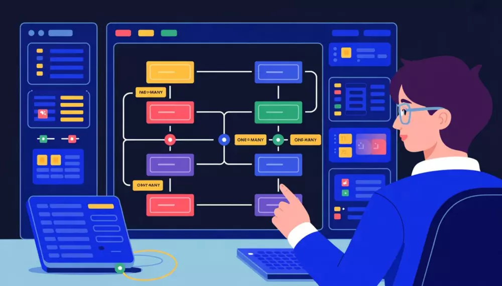 تصميم قاعدة بيانات كاملة مع رسم ERD و Mapping Schema باحتراف